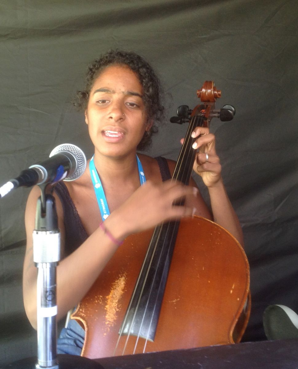 Leyla McCalla interviews with KVSC